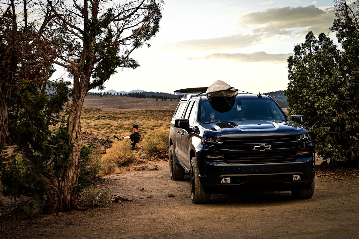 2026 Chevrolet Colorado pickup truck on a trail