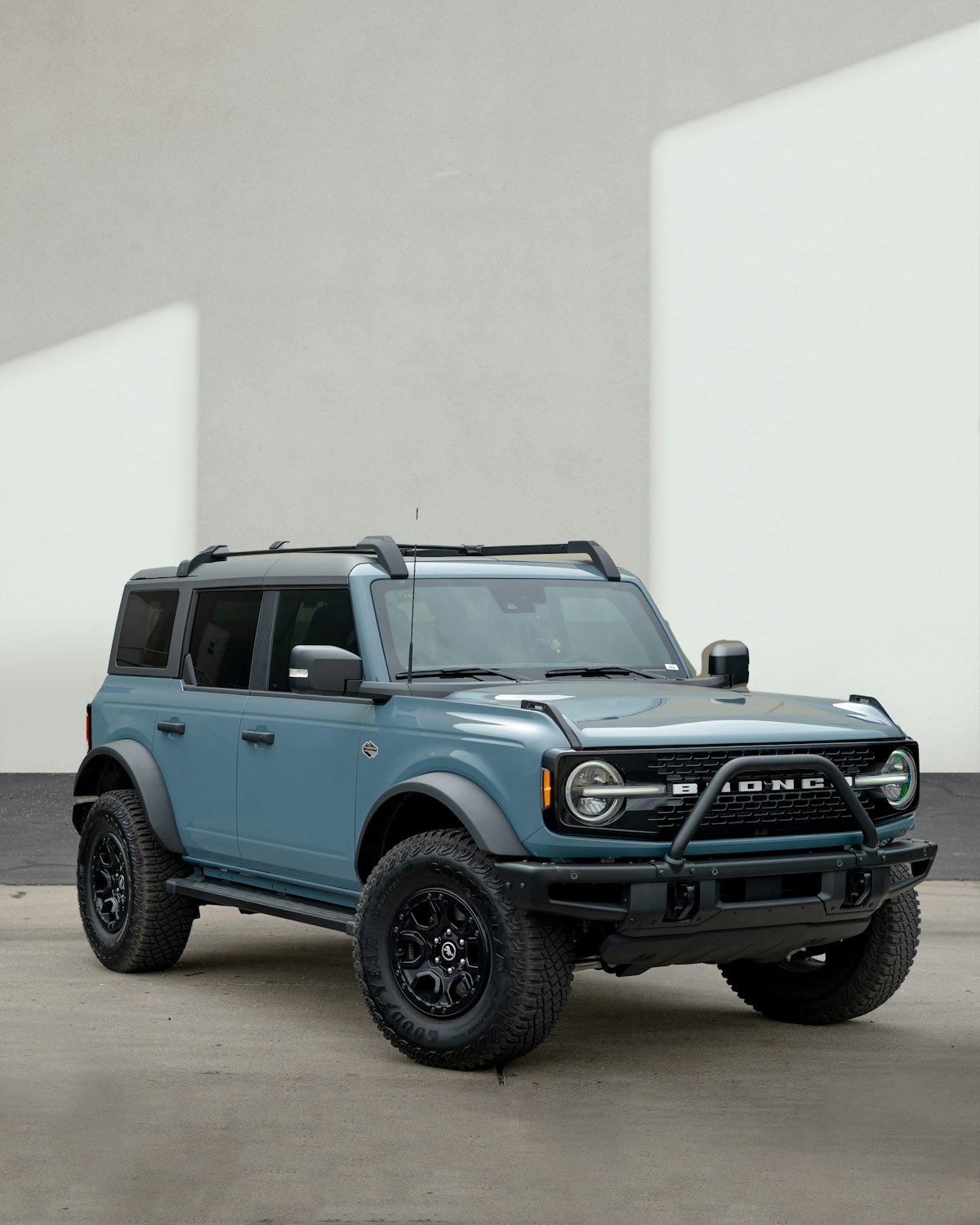 2026 Ford Bronco on an off-road trail